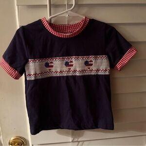 Marie Nicole Smocked Shirt